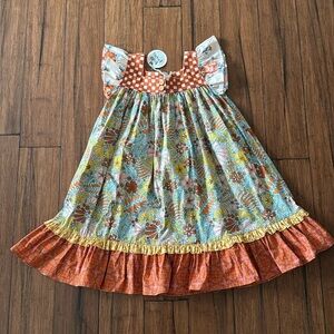 NWT Wildflowers Clothing Girls Written in the Stars Flutter Sleeve Dress 10